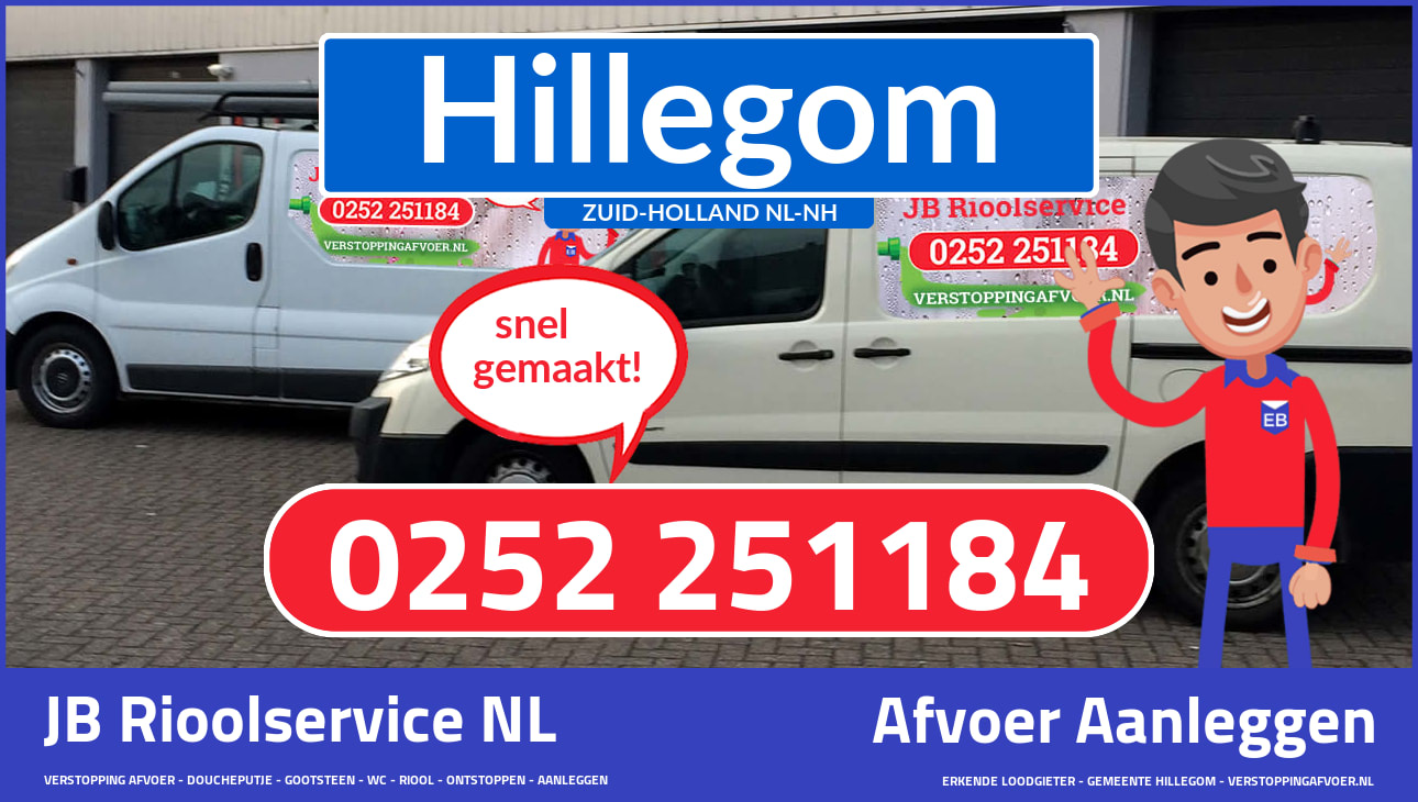 Afvoer installatie in Hillegom ZH
